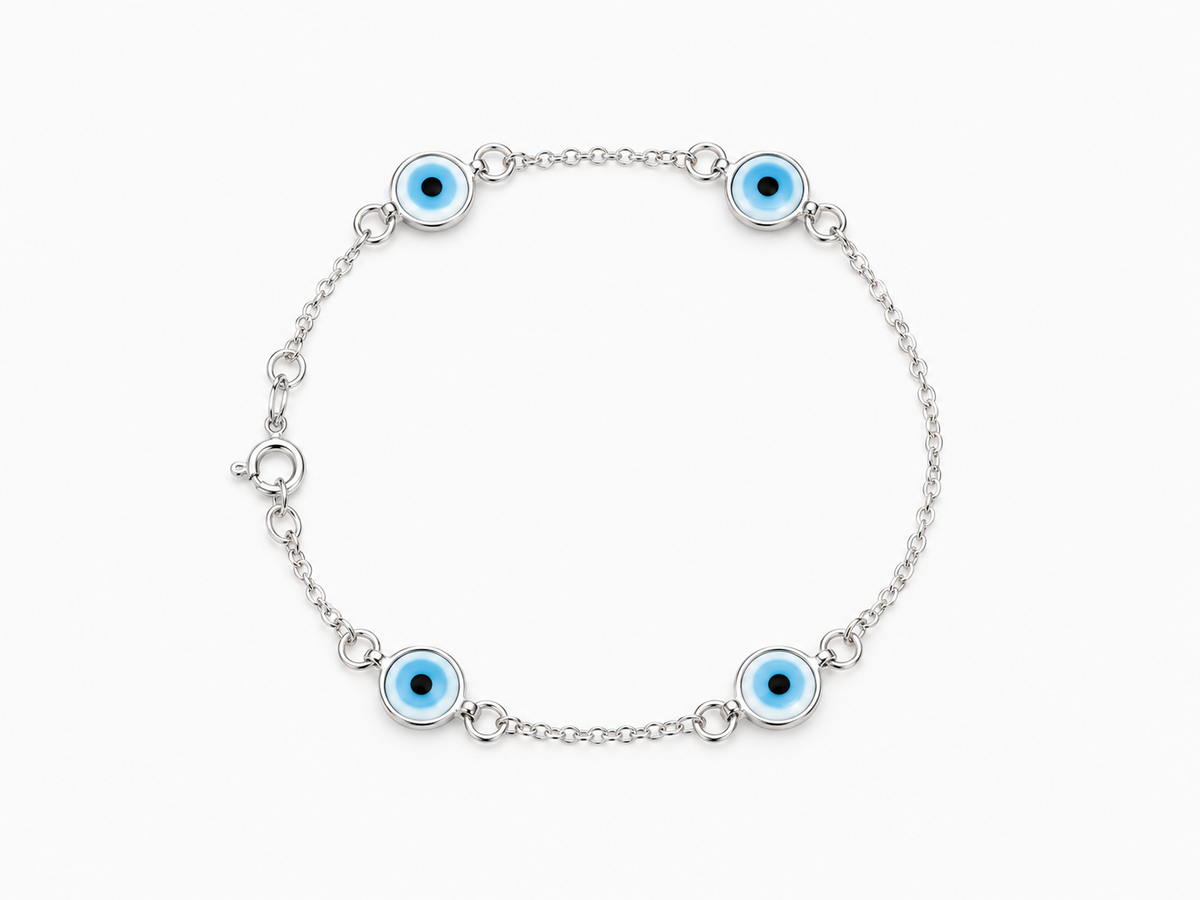Pulseira Olho Grego Delicada