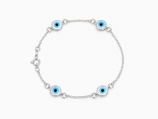 Pulseira Olho Grego Delicada