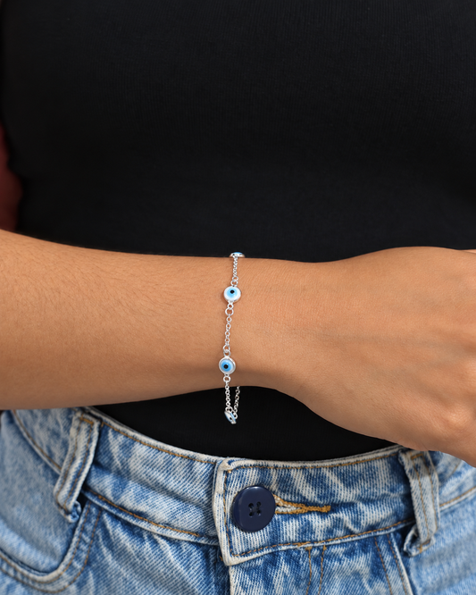 Pulseira Olho Grego Delicada