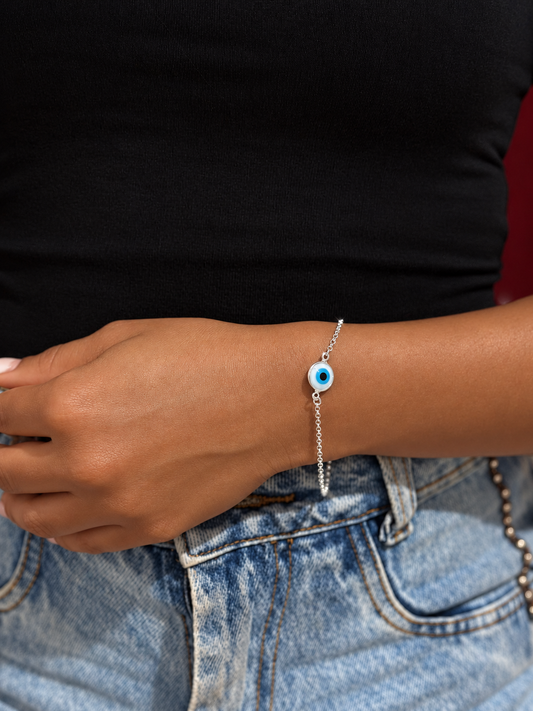 Pulseira Olho Grego Azul
